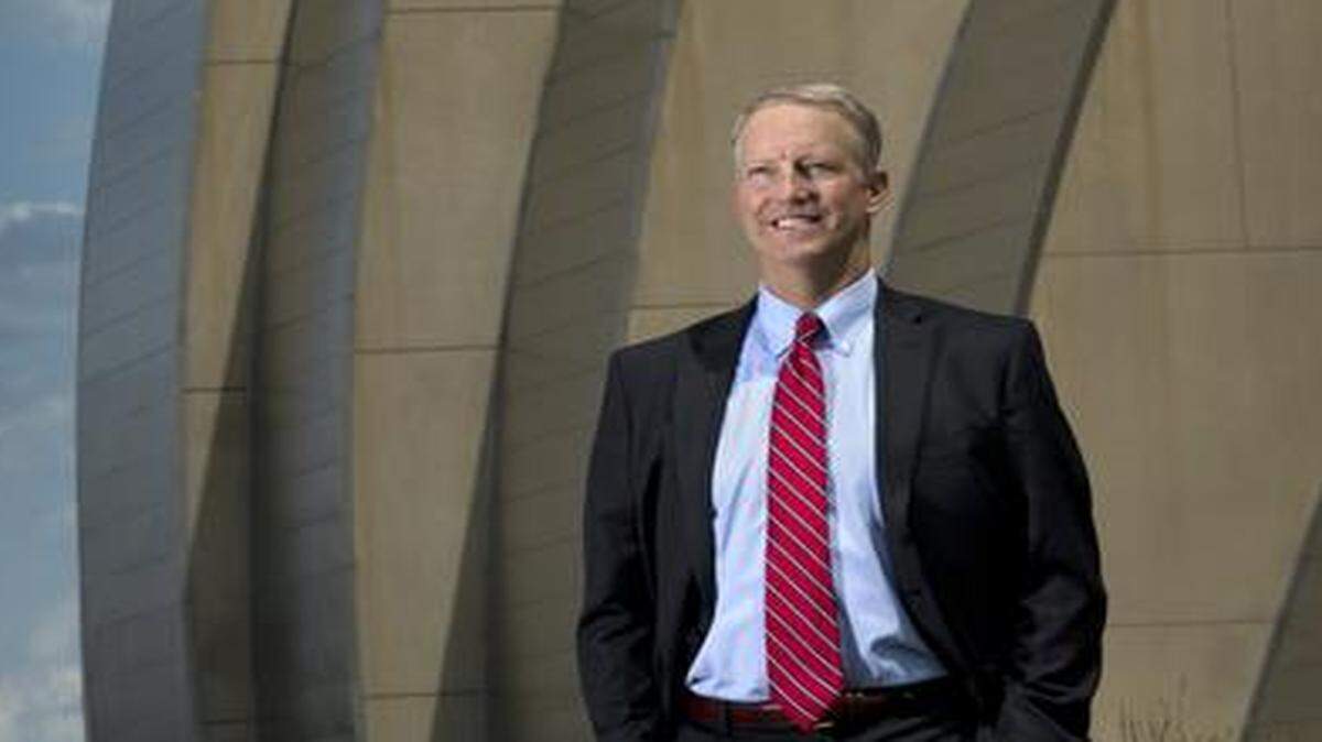 
“It’s a dream come true,” Paul J. Schofer said of his job as president and CEO of the Kauffman Center.
