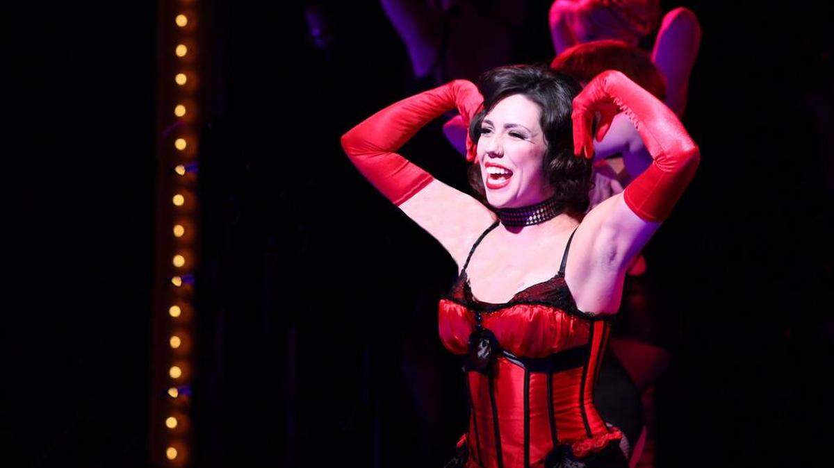 Stefanie Wilkerson as “Fanny Brice” in MTH Theater’s production of “Funny Girl.”