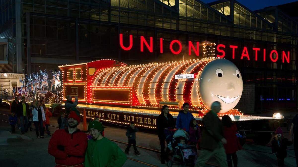 The Holiday Express train is an annual delight at Union Station.