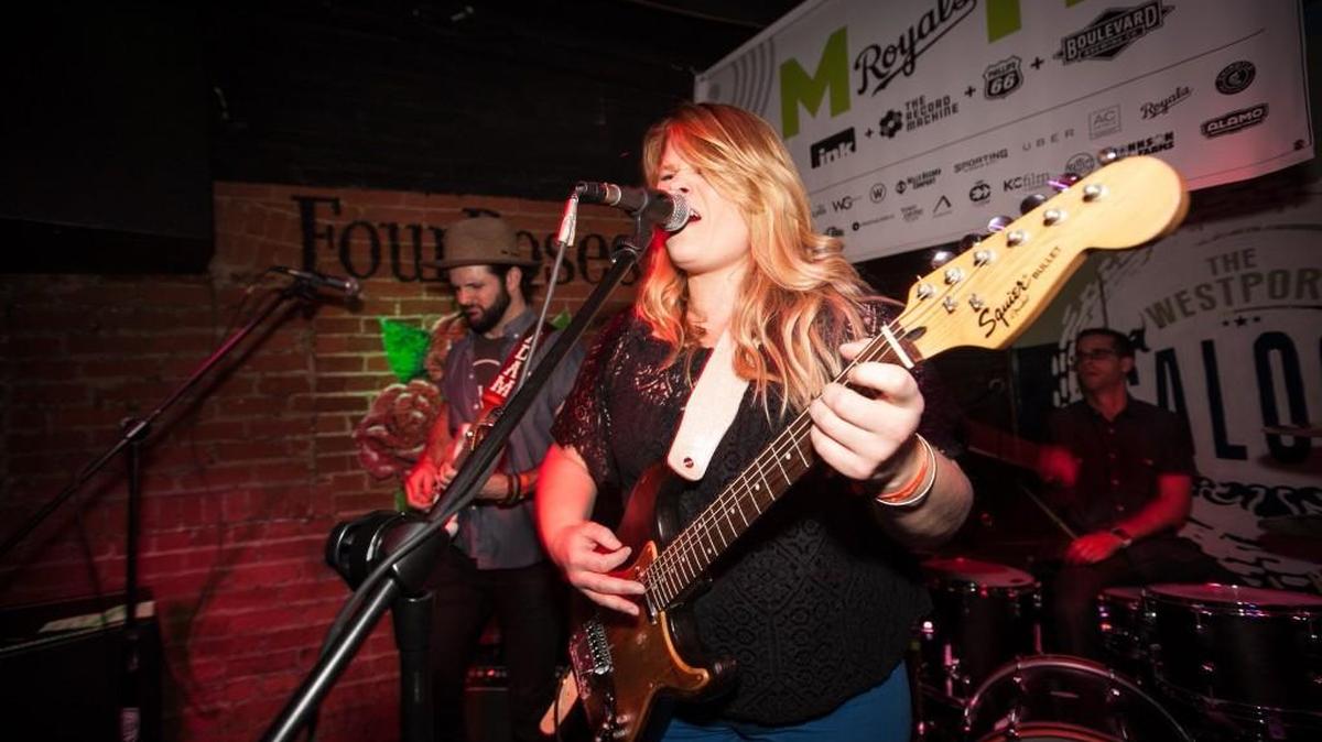 In this file photo, Lauren Anderson performs at Westport Saloon in May 2016. The music venue Monday announced plans to close at the end of 2021.