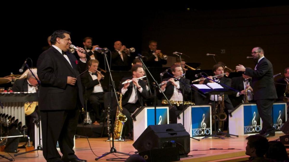 
The Kansas City Jazz Orchestra, directed by Clint Ashlock (right), will play the final set at the Prairie Village Jazz Festival on Saturday. Admission to the fest at Harmon Park is $5.


