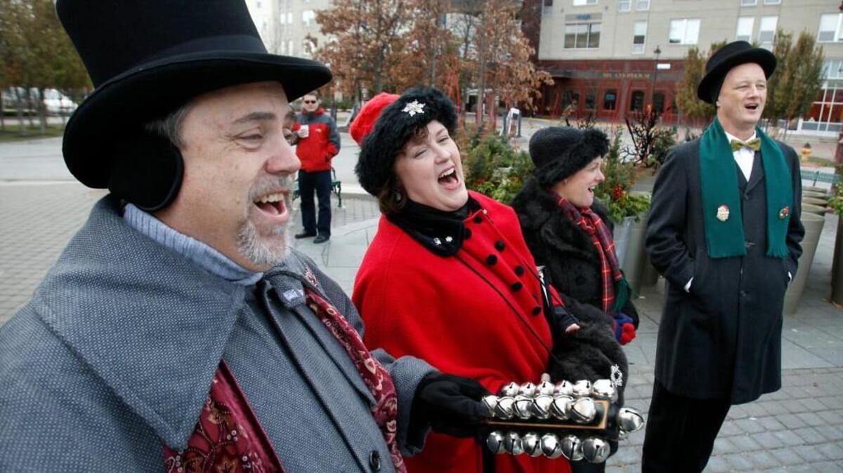 The Dickens Carolers will come in from the cold for three concerts Dec. 20-22 at Chestnut Fine Arts Center.