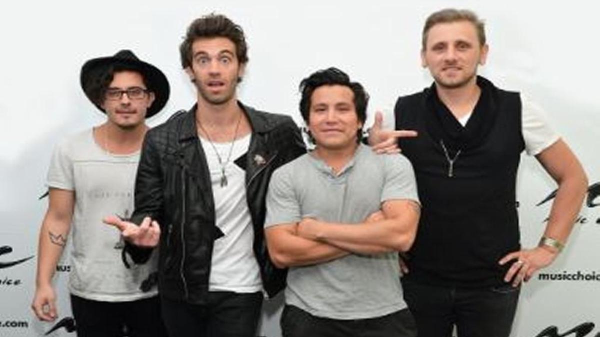 The members of American Authors (from left): Matt Sanchez, Zac Barnett, Dave Rublin and James Adam Shelley.