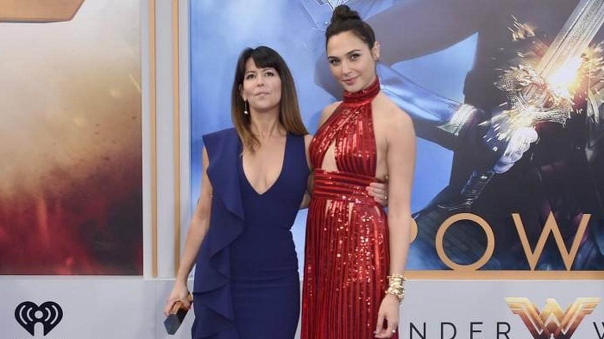 Director Patty Jenkins posed with actress Gal Gadot at the world premiere of “Wonder Woman” on May 25, 2017. The movie went on to make $800 million worldwide, making it the highest grossing live action film directed by a woman.