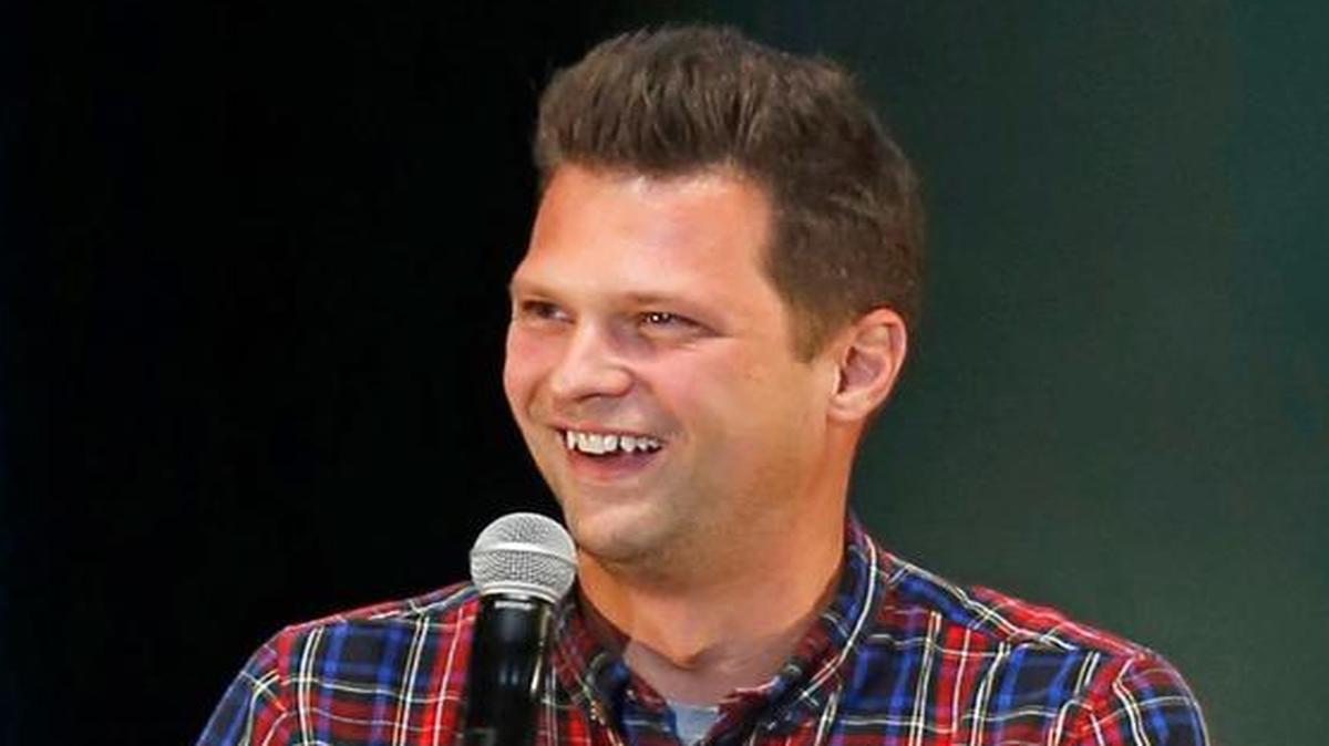 
Comic Julian McCullough will perform Thursday through Saturday at Stanford’s Comedy Club
