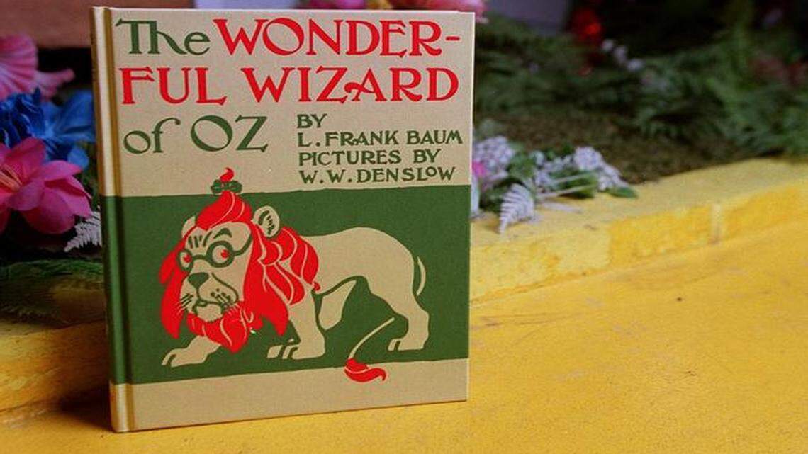
A replica of the original “The Wonderful Wizard of Oz.”
