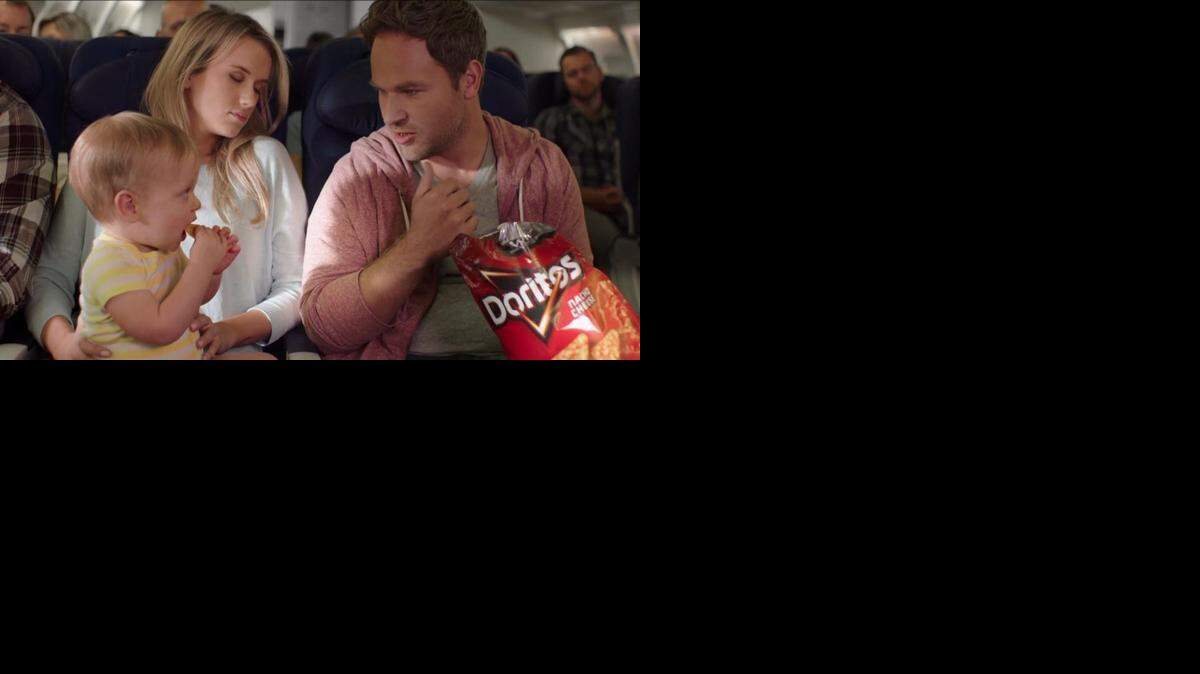 
One of the finalists in the Doritos “Crash the Super Bowl” contest is the commercial “Middle Seat,” created by a USC grad. 
