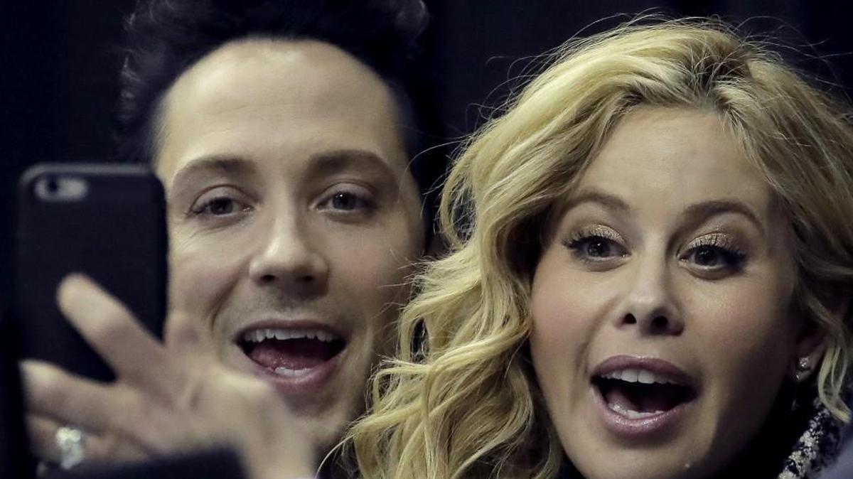 Former Olympic skaters Tara Lipinski and Johnny Weir are NBC’s lead figure skating analysts at the Winter Games in South Korea. They had a rough outing on Thursday, according to social media.