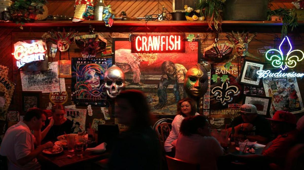 In addition to serving up Cajun cuisine, Jazz, A Louisiana Kitchen features live music every night of the week.