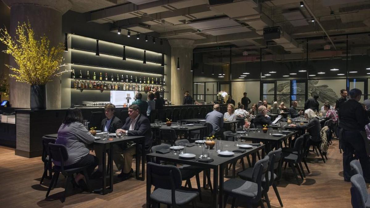 Corvino Supper Club & Tasting Room, photographed in 2019.