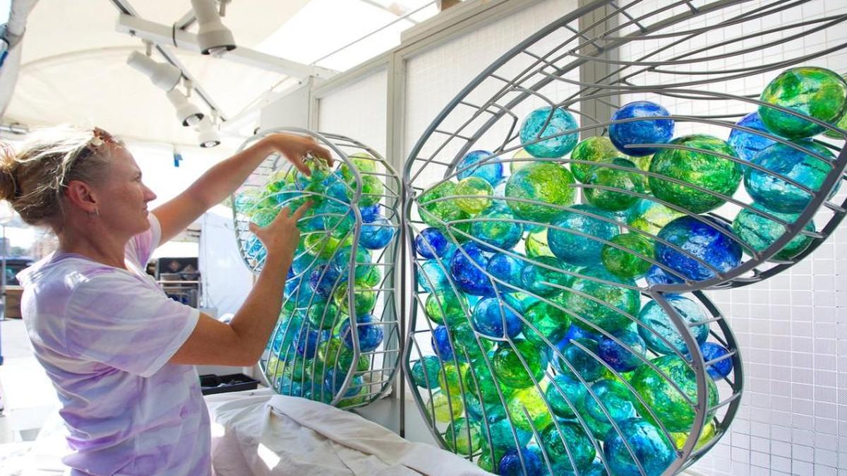 This year’s Art Westport, which showcases local artists, is Sept. 9-11.