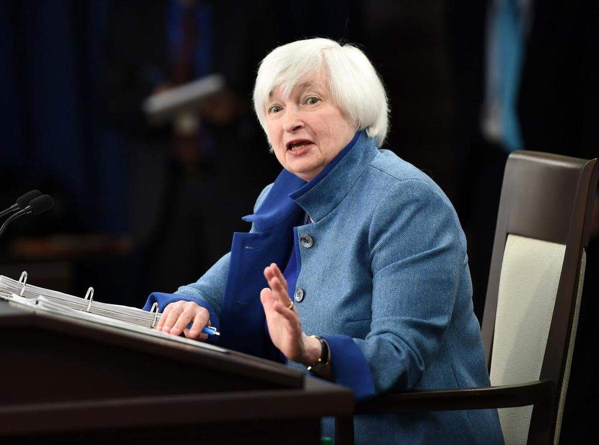 Former U.S. Federal Reserve Chair Janet Yellen