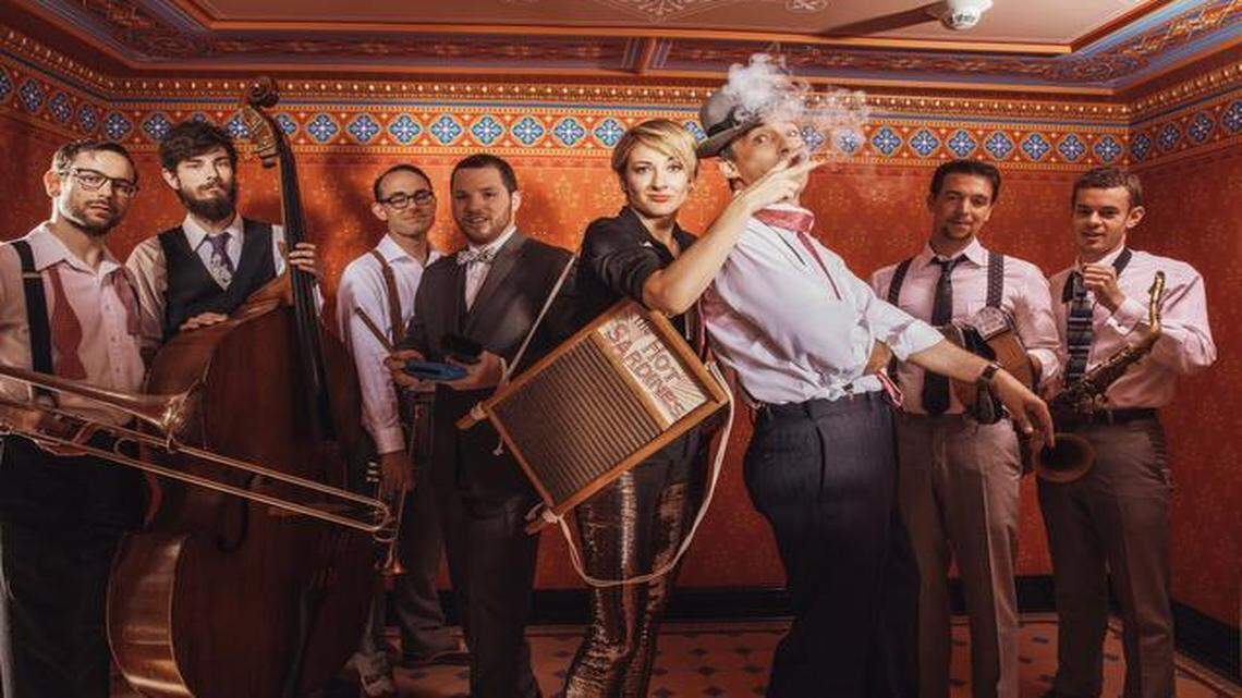 
Hot Sardines, which has a new, self-titled album, will swing into the Folly Theater on Saturday.
