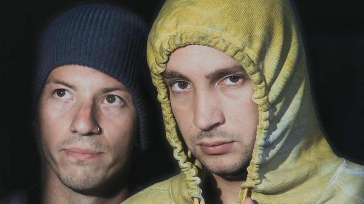 Josh Dun and Tyler Joseph of Twenty One Pilots