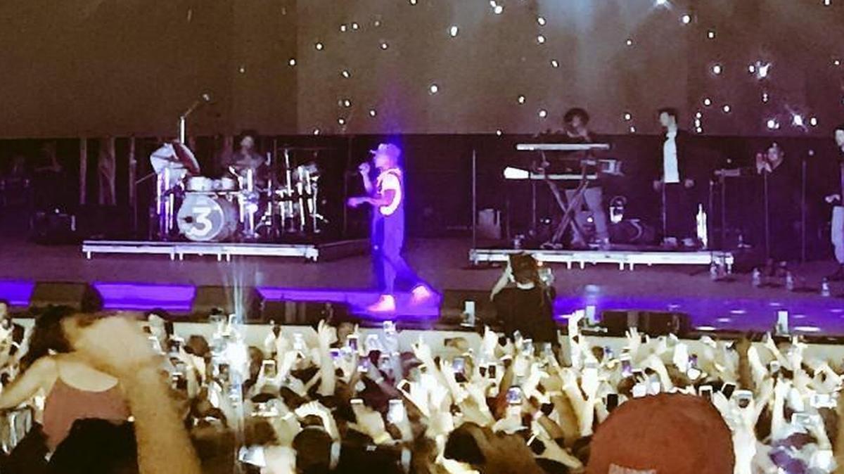 Chance the Rapper brought his “Be Encouraged” tour to a ravenous, capacity crowd of nearly 18,000 Saturday at the Providence Medical Amphitheater in Bonner Springs.