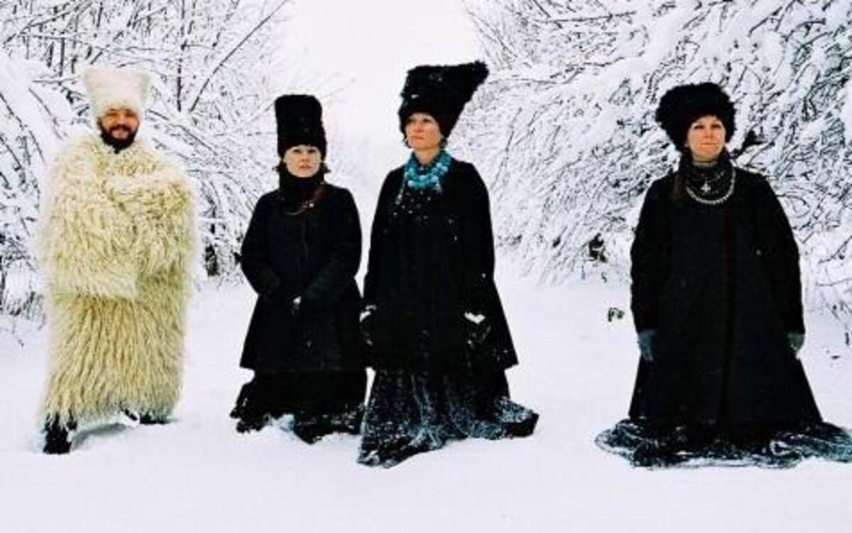 DakhaBrakha performed Friday evening at the Polsky Theater.