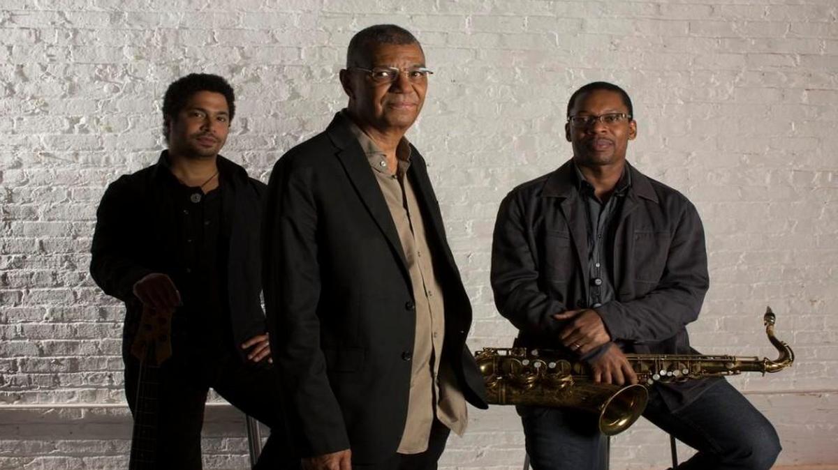 The Jack DeJohnette Trio of Matthew Garrison (left), DeJohnette, Ravi Coltrane will play at 8 p.m. Saturday, April 22, at the Gem Theater.