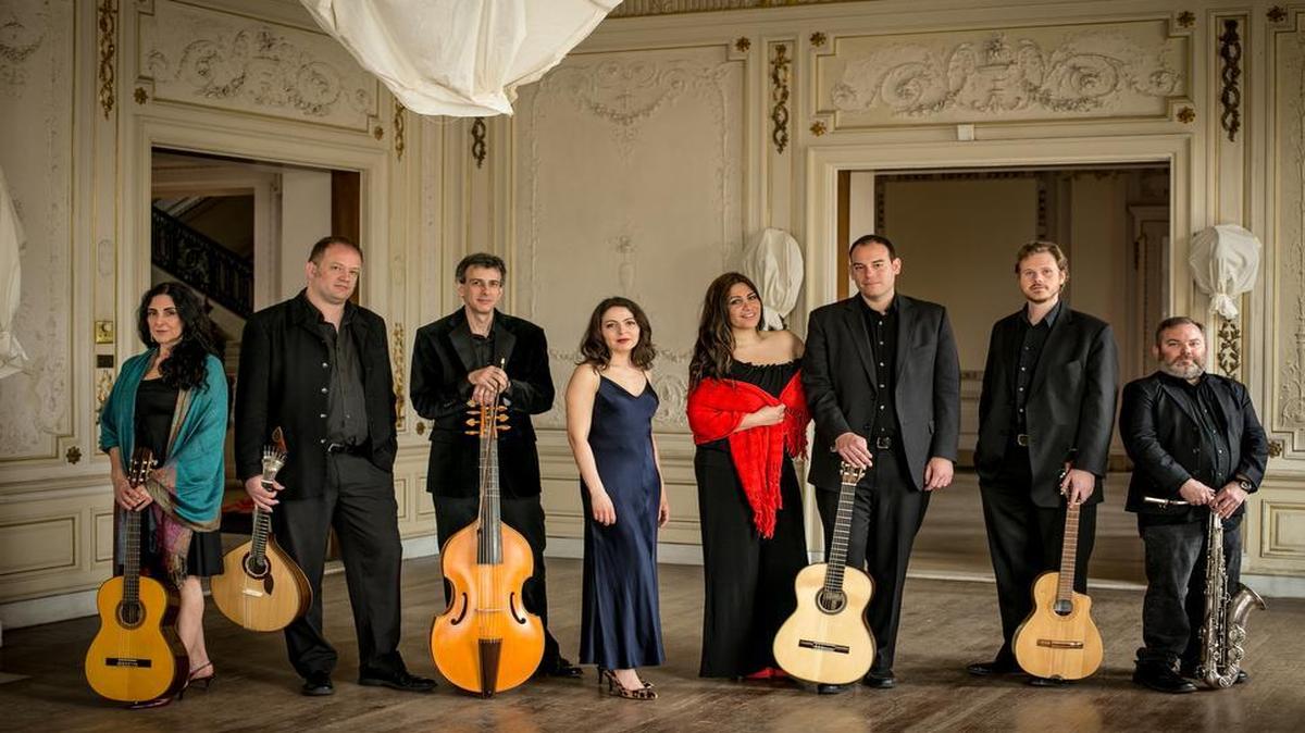 
Beau Bledsoe (second from left) has traveled the world to study Gypsy music. He and his Ensemble Iberia will present “Roma: Music of the Gypsy” on Oct. 5 at the RecordBar.
