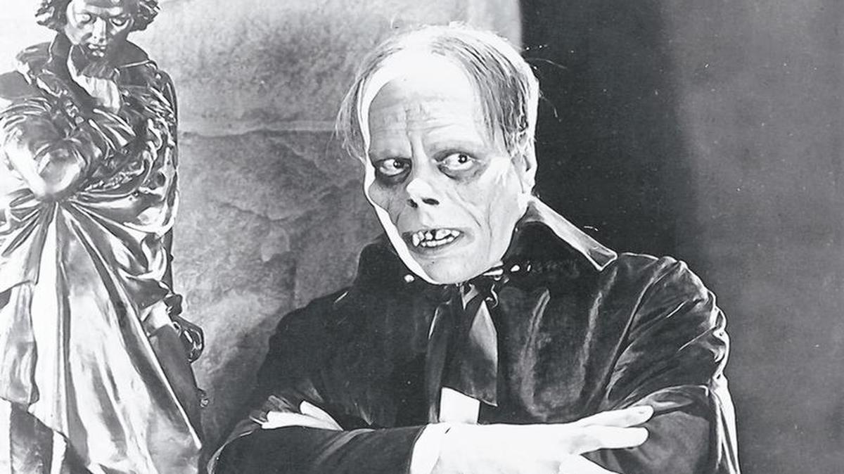 Lon Chaney’s makeup and acting elevated the silent “Phantom of the Opera” into a film classic.