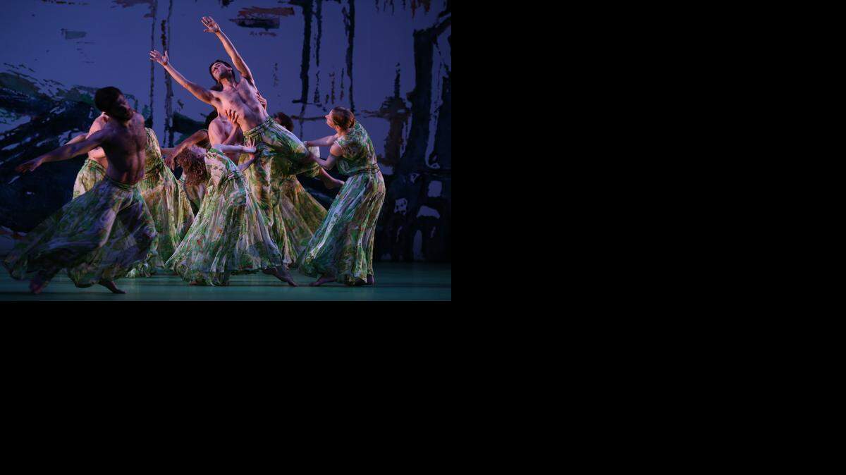 The colorful costumes for “Acis and Galatea” were designed by celebrity designer Isaac Mizrahi.