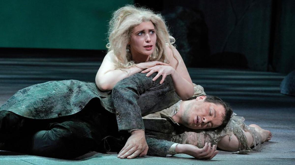 Ellie Dehn and Maxim Aksenov in the Lyric Opera’s ‘Rusalka’