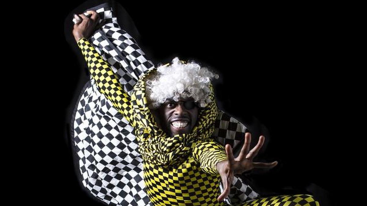 In the Owen/Cox Dance Group’s production of “The Nutcracker and the Mouse King,” the role of Drosselmeier was danced by Christopher Page-Sanders.