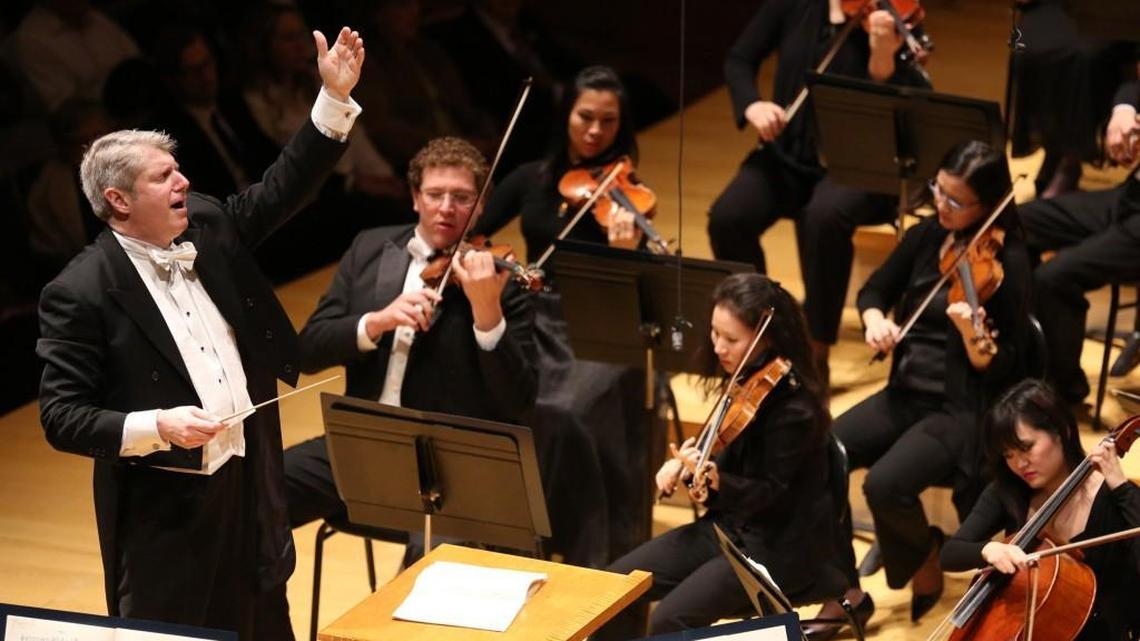 The Kansas City Symphony’s recording “Saint-Saëns: Symphony No. 3, ‘Organ,’” was among the Grammy nominees announced on Monday.