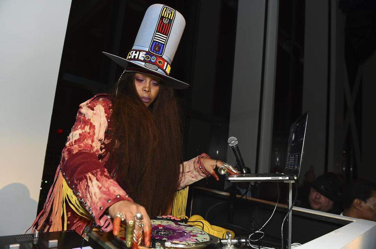 Erykah Badu attends the Universal Music Group’s 2018 After Party to celebrate the Grammy Awardson in January in New York.