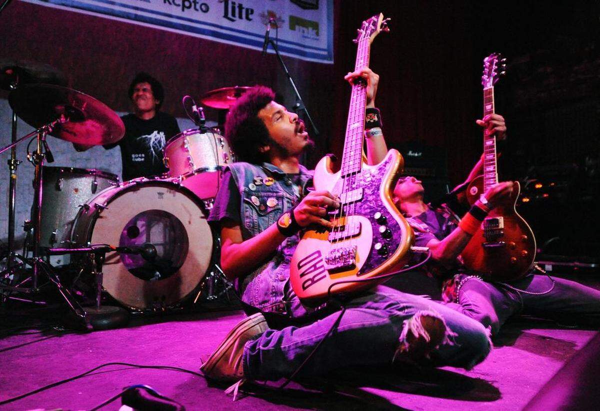 Radkey will headline the 2018 KKFI Crossroads Music Fest.