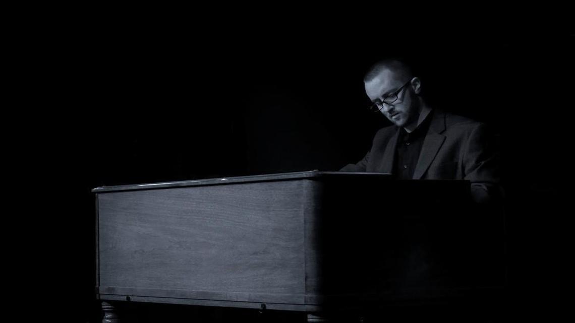 Chris Hazelton plays the Hammond B3 organ in his Boogaloo 7 and the Chris Hazelton Quartet.