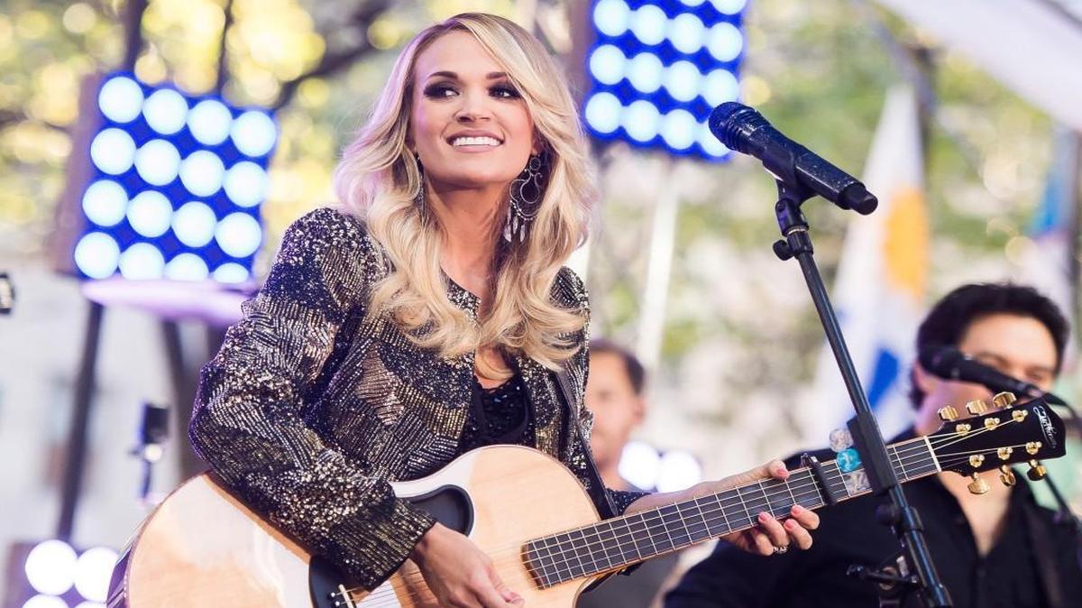 To launch her new album last month, Carrie Underwood performed on NBC’s “Today” show at Rockefeller Plaza.