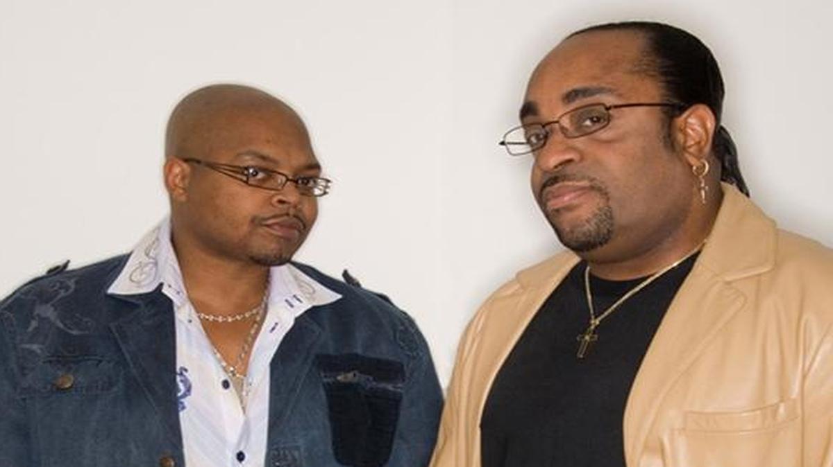 Pieces of a Dream — keyboardist James Lloyd (left) and drummer Curtis Harmon — perform at Saturday, Feb. 11, at the Gem Theater.