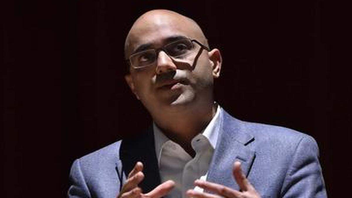 
Ayad Akhtar appeared for a question-and-answer session at Kansas City Repertory Theatre. The Rep is staging his “The Who & the What.” 
