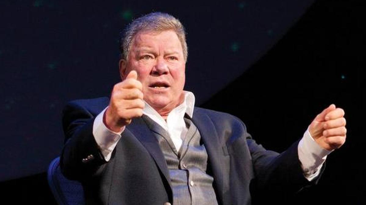 William Shatner will share anecdotes, jokes, songs and more in “Shatner’s World: We Just Live in It,” Saturday, Oct. 28, at Johnson County Community College’s Yardley Hall.