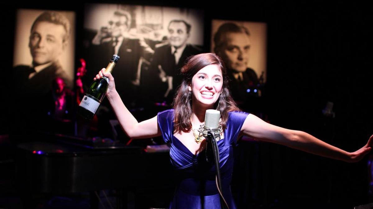 
Sara Sommerer performs in “Wouldn’t It Be Loverly” at Musical Theater Heritage.

