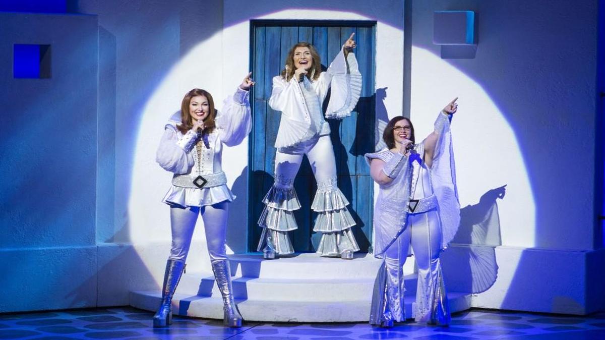 “Mamma Mia!” celebrating the music of ABBA, has been touring for 15 years. Promoters say this is the farewell tour.