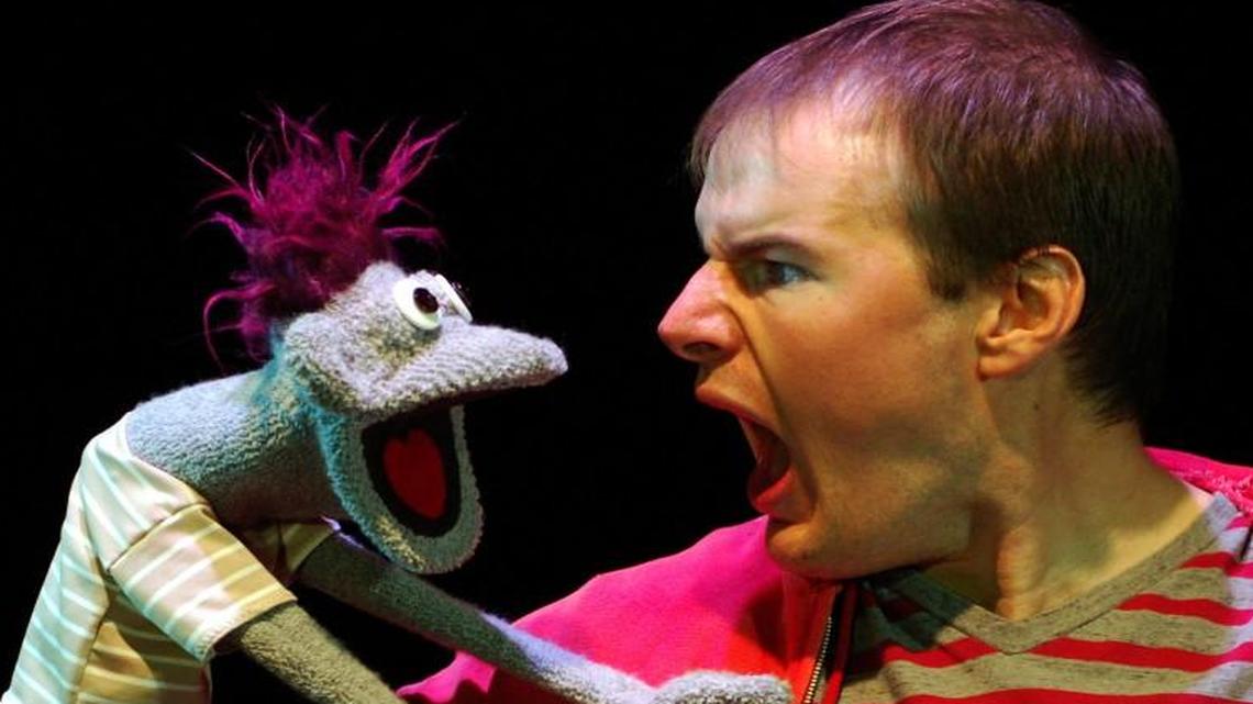 The puppet Tyrone takes on a life of his own in “Hand to God,” much to the dismay of teenager Jason (Bob Linebarger).