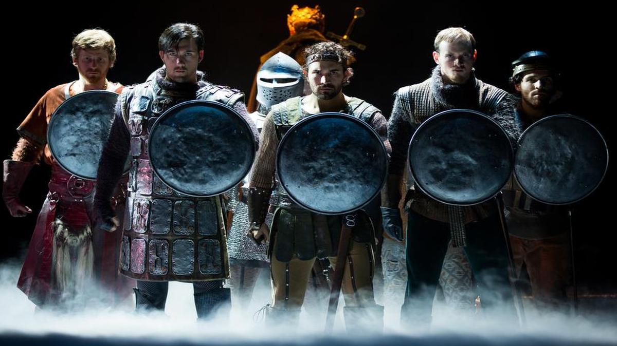 
The producers of “Camelot,” which opens Tuesday at Starlight Theatre, wanted a visual style that was reminiscent of “Game of Thrones.”
