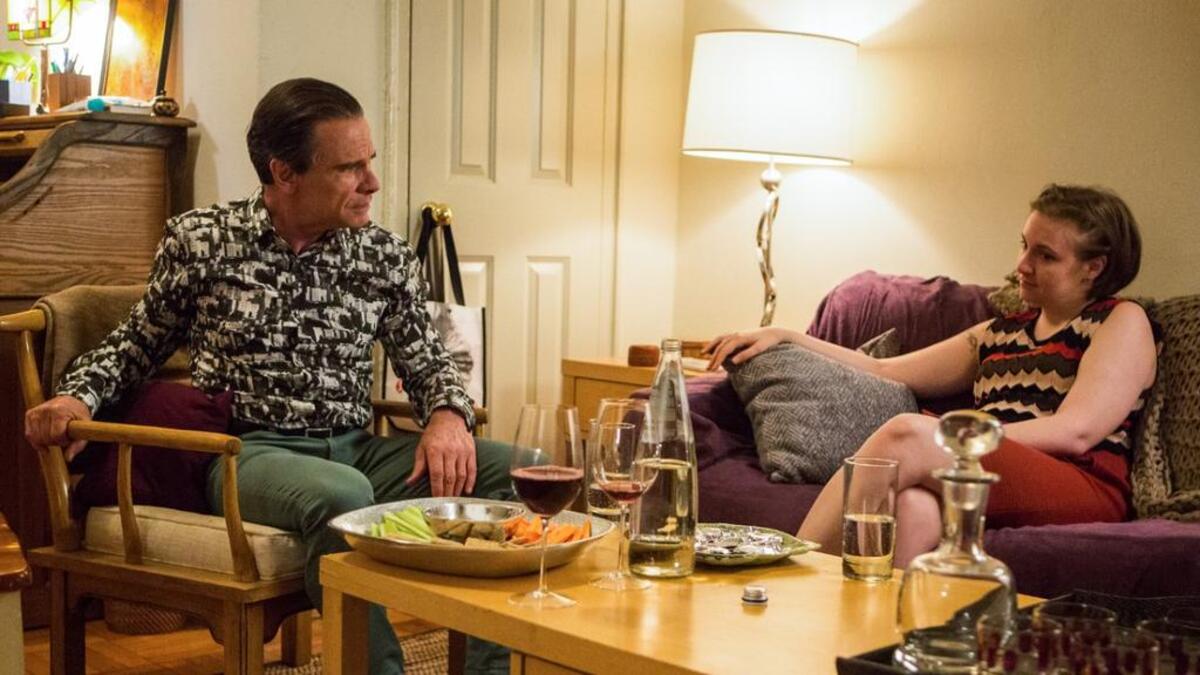 Peter Scolari won an Emmy for his role as the father of Lena Dunham’s character on “Girls.”