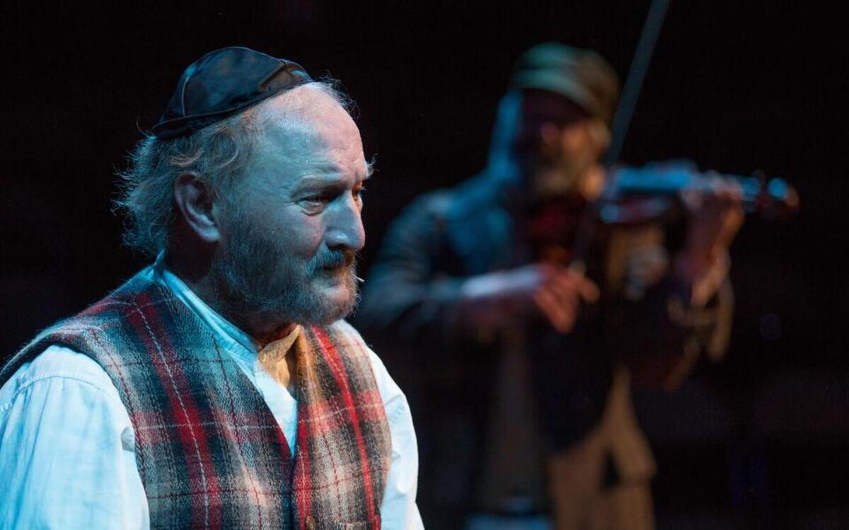 
Gary Neal Johnson as Tevye in “Fiddler on the Roof.”

