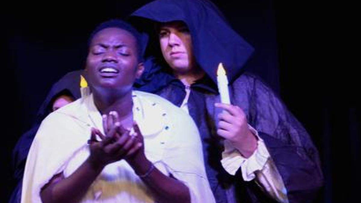 
Cydia White as Lady Macbeth in “Death by Shakepeare.”
