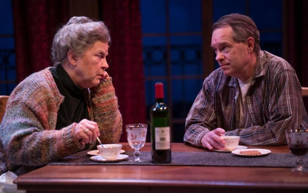 An American novelist (David Fritts) learns that the crumbling Paris apartment he inherited comes with a 90-something tenant (Kathleen Warfel).