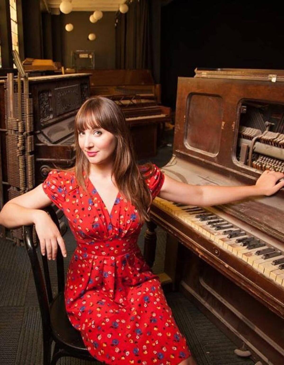 Eryn Bates, the development director for the Harriman-Jewell Series, makes artistic contributions throughout Kansas City’s arts community.