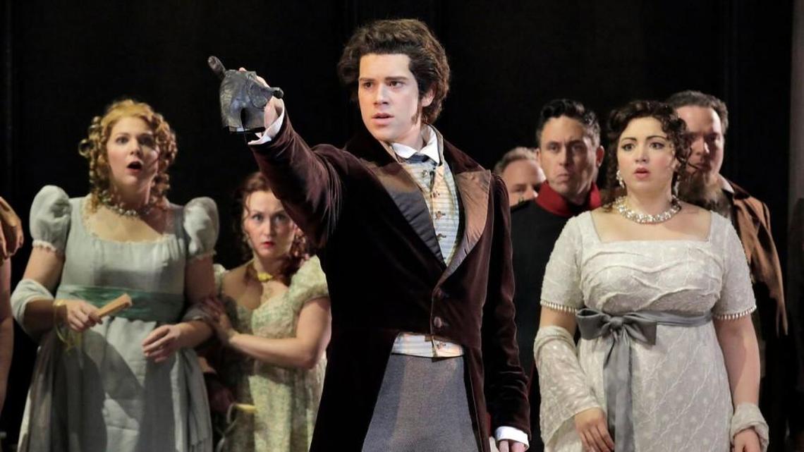 The Lyric Opera of Kansas City is presenting “Eugene Onegin.” Starring in the show are Jonathan Johnson and Raquel Gonzalez.