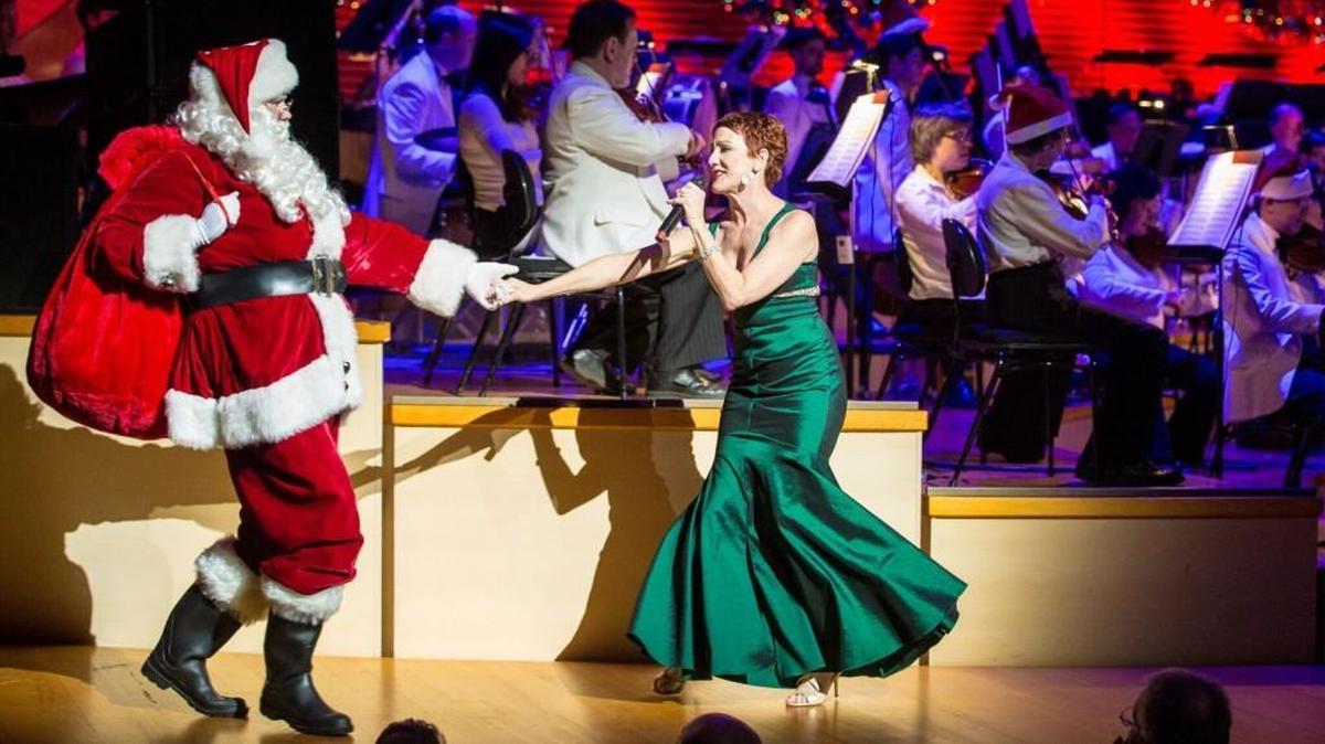 Santa will join in the fun at the Kansas City Symphony’s Christmas Festival.