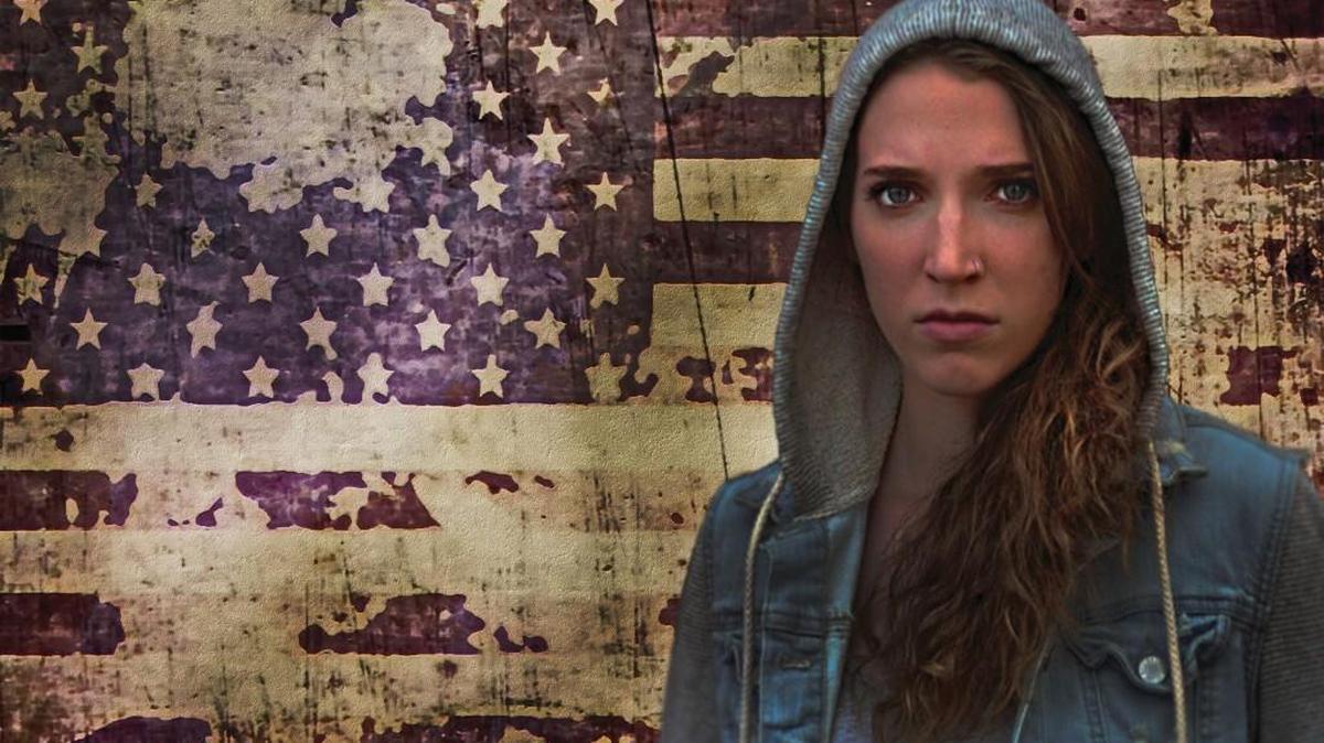 Elise Campagna plays the title character in an Americanized version of “Antigone.”