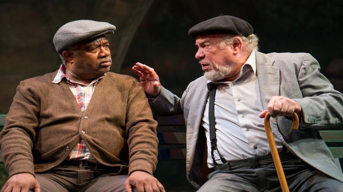 In “I’m Not Rappaport,” two octogenarians (Granvile O’Neal, left, and Victor Raider-Wexler) spend their days on a Central Park bench telling their life stories.