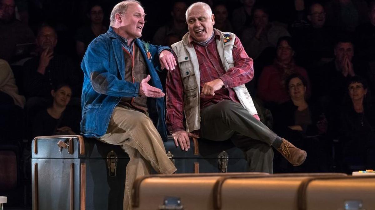 Gary Neal Johnson and Larry Marshall portray the fathers of the main characters in “The Fantasticks.”