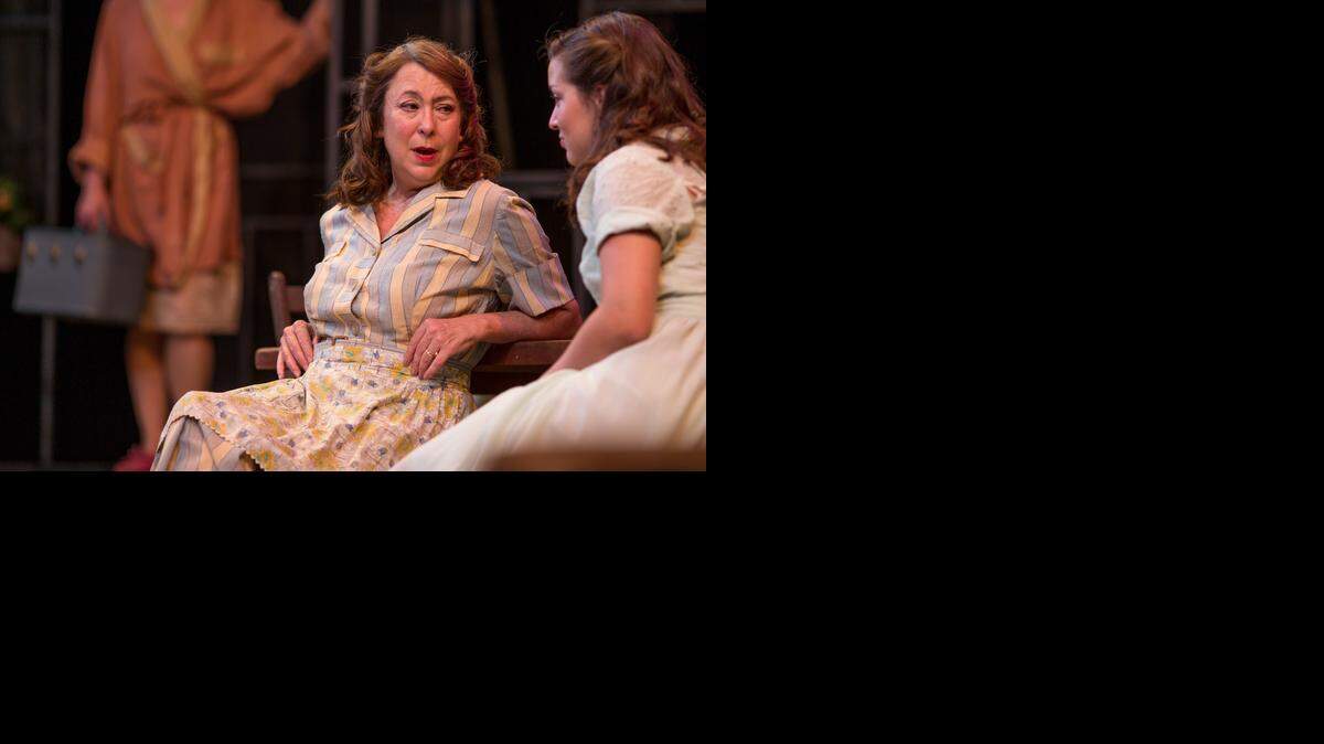Melinda McCrary (left) has acted on virtually every professional stage in town. She appeared with Emily Peterson in the Kansas City Actors Theatre’s “Picnic” in 2013.