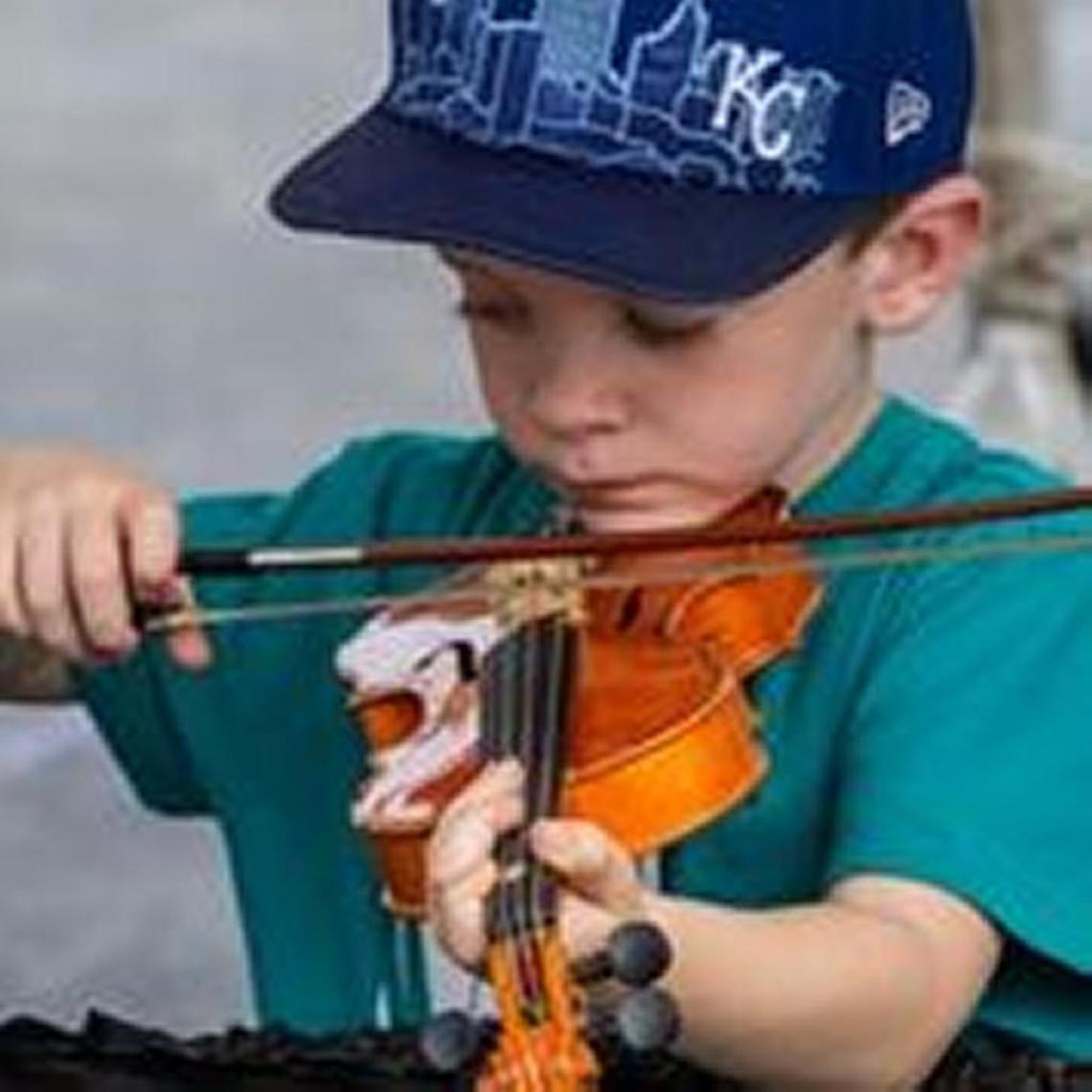 Among the day’s activities is an instrument petting zoo.